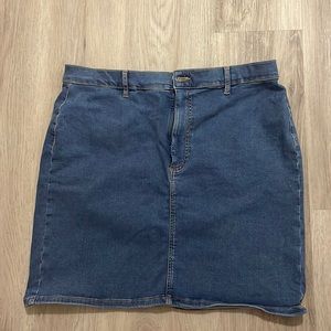 Topshop Jean skirt